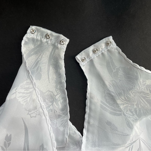 SENSUAL FASHION 80s/90s 1pc LINGERIE NIGHTIE WITH BELT SIZE SMALL - Picture 12 of 15